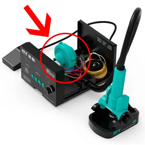 Primary image of RF4 RF-H4 SMD REWORK STATION BLOWER FAN - Quality Phone Parts in Sri Lanka